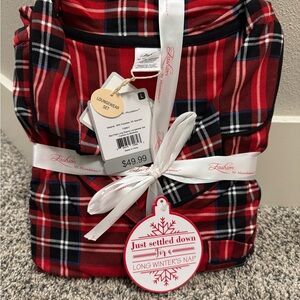 Red Plaid Pajama Set